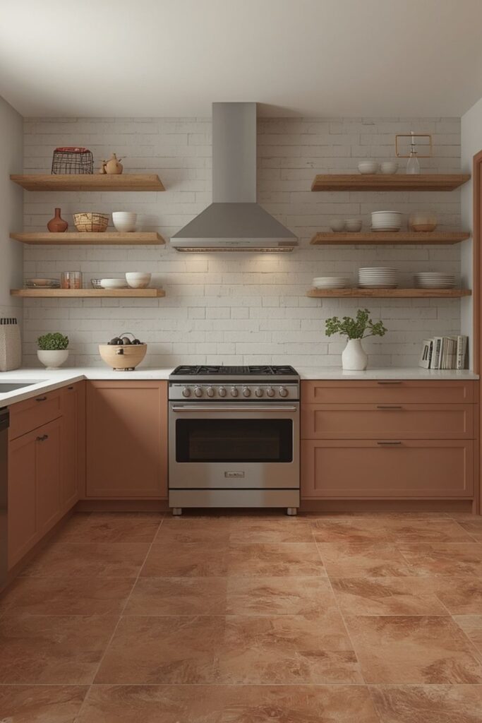 Bringing Natural Warmth Into the Kitchen With Terracotta Flooring