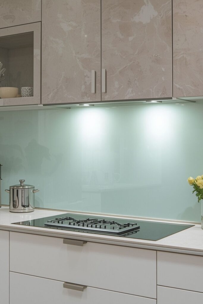 Glass Splashbacks for Modern T1 Kitchens