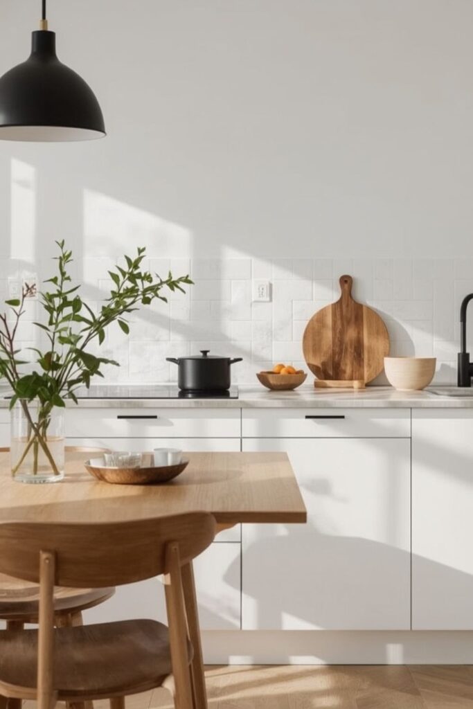 Minimalist Scandinavian Kitchen Design