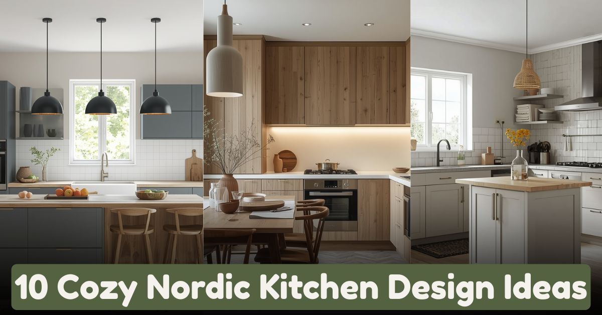 Cozy Nordic Kitchen Design Ideas
