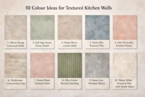 10 textured kitchen colour ideas
