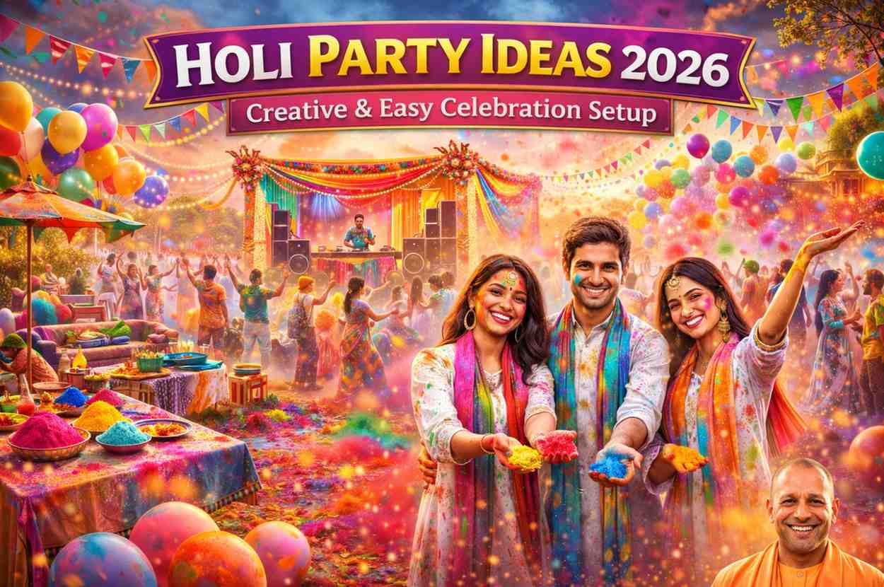 Holi Party Ideas 2026 – Creative & Easy Celebration Setup