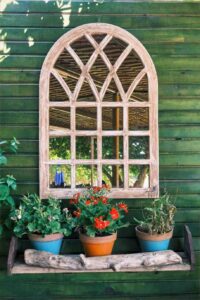 Faux French Window Style for Small Rooms