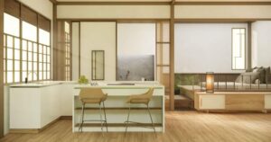 Low-Profile Kitchen Island