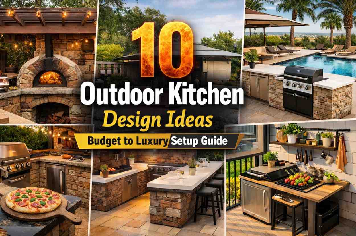 10 Outdoor Kitchen Design Ideas Budget to Luxury Setup Guide