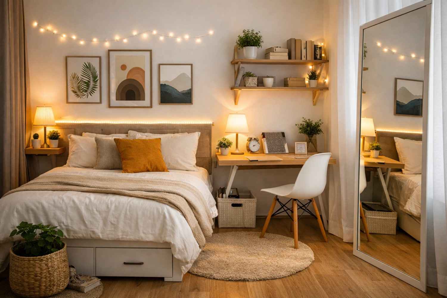 Small Bedroom Decoration Ideas Low Budget Stylish Room Setup