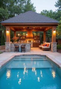 The Resort-Style Poolside Setup