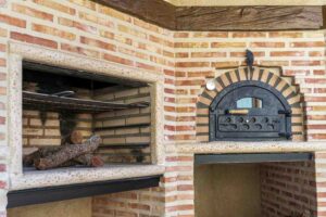 The Outdoor Pizza Oven Kitchen